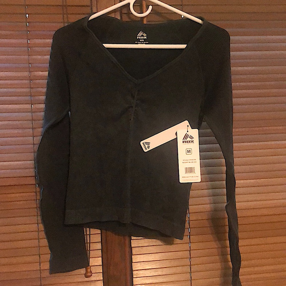 RBX Nylon/Spandex Ribbed Long Sleeve